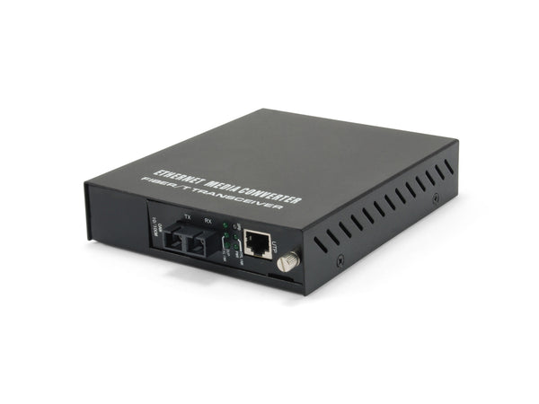 LevelOne FVM-1101 netværksomformer til medie 100 Mbit/s 1310 nm Sort
