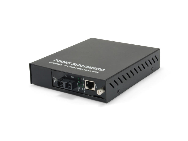 LevelOne FVM-1101 netværksomformer til medie 100 Mbit/s 1310 nm Sort