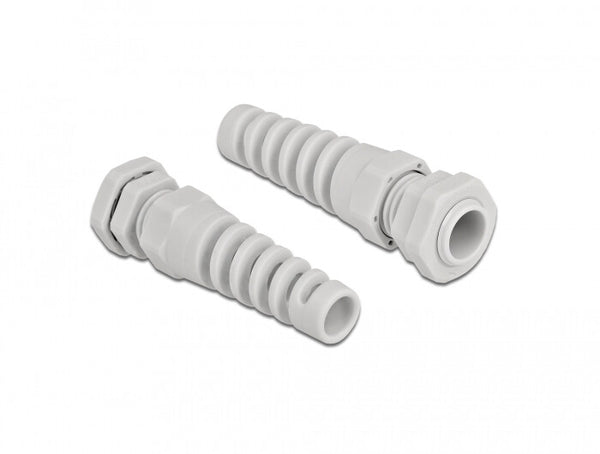 DeLOCK 60342 kabelforskruning Grå Plast 1 stk