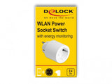 DeLOCK 11827 stikkontakt CEE 7/3 Hvid