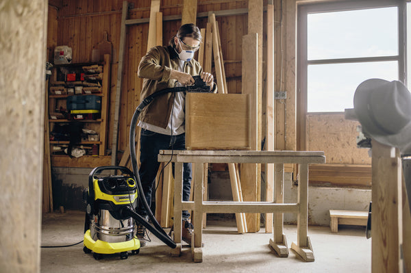 Kärcher WD 5 P S V-25/5/22 Sort, Rustfrit stål, Gul 25 L 1100 W