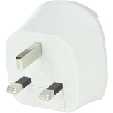 Skross 1.500230-E strømstik adapter Type D (UK) Type C (eurostik) Hvid