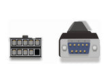 DeLOCK 89900 serielkabel Grå 0,25 m RS-232 DB9 9-pin COM
