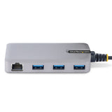 StarTech.com 5G3AGBB-USB-C-HUB dockingstation Ledningsført USB 3.2 Gen 1 (3.1 Gen 1) Type-C Grå