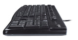 Logitech Keyboard K120 for Business tastatur Kontor USB AZERTY Belgisk Sort