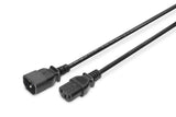 Digitus AK-440201-050-S el-ledning Sort 5 m IEC C14 IEC C13