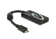 DeLOCK 4043619656431 USB grafisk adapter 3840 x 2160 pixel Sort