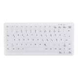 Contour Design Active Key AK-C4110 tastatur Medicinsk RF trådløst QWERTZ Tysk Hvid