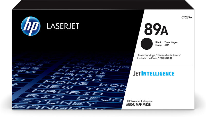 HP Original 89A LaserJet-tonerpatron, sort