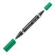 Staedtler Lumocolor Duo speedmarker Fin/projektilspids Grøn 1 stk