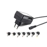 EnerGenie EG-MC-008 strømadapter og vekselret Indendørs 12 W Sort