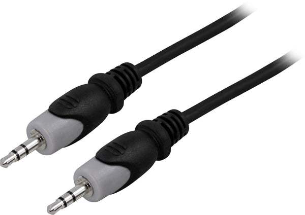 Deltaco Audio cable, 3.5mm ma, ma, 3m