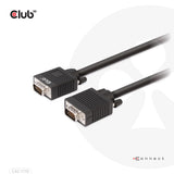CLUB3D CAC-1710 VGA kabel 10 m VGA (D-Sub) Sort