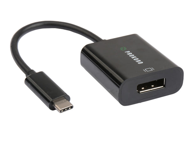 Prokord UTC-DP01-LB videokabel adapter 0,1 m USB Type-C DisplayPort Sort