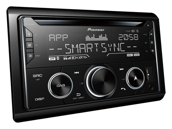 Pioneer FH-S820DAB bil media receiver Sort 200 W Bluetooth