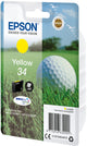 Epson Golf ball 34 golfbold DURABrite Ultra enkeltpakke gult blæk