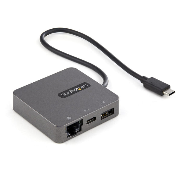 StarTech.com DKT31CHVL dockingstation Ledningsført USB 3.2 Gen 2 (3.1 Gen 2) Type-C Sort, Sølv