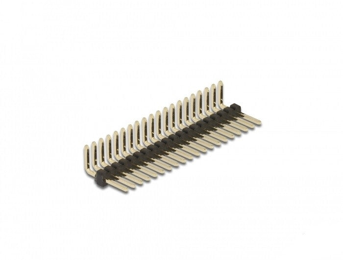 DeLOCK 66690 tilbehør til printkort (PCB) Pin header Sort, Metallic 5 stk