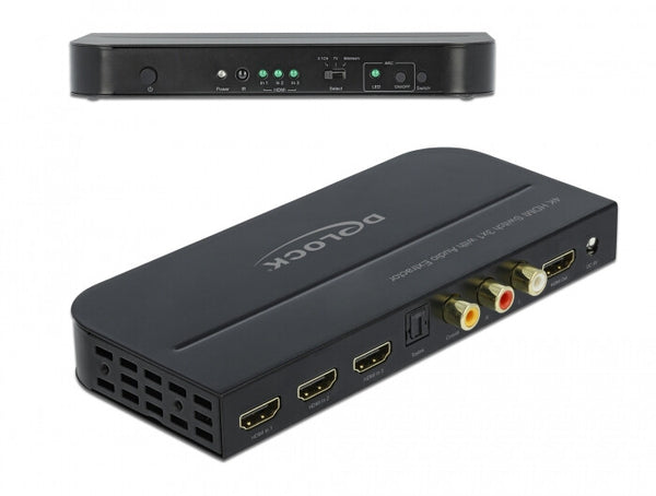 DeLOCK 66498 video-switch HDMI