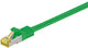Goobay 91568 netværkskabel Grøn 0,25 m Cat7 S/FTP (S-STP)