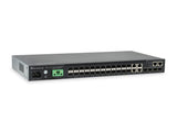 LevelOne GTL-2872 netværksswitch Administreret L3 Sort