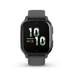 Garmin Venu Sq 2 3,56 cm (1.4") AMOLED 40 mm Digital Berøringsskærm Grå GPS (satellit)