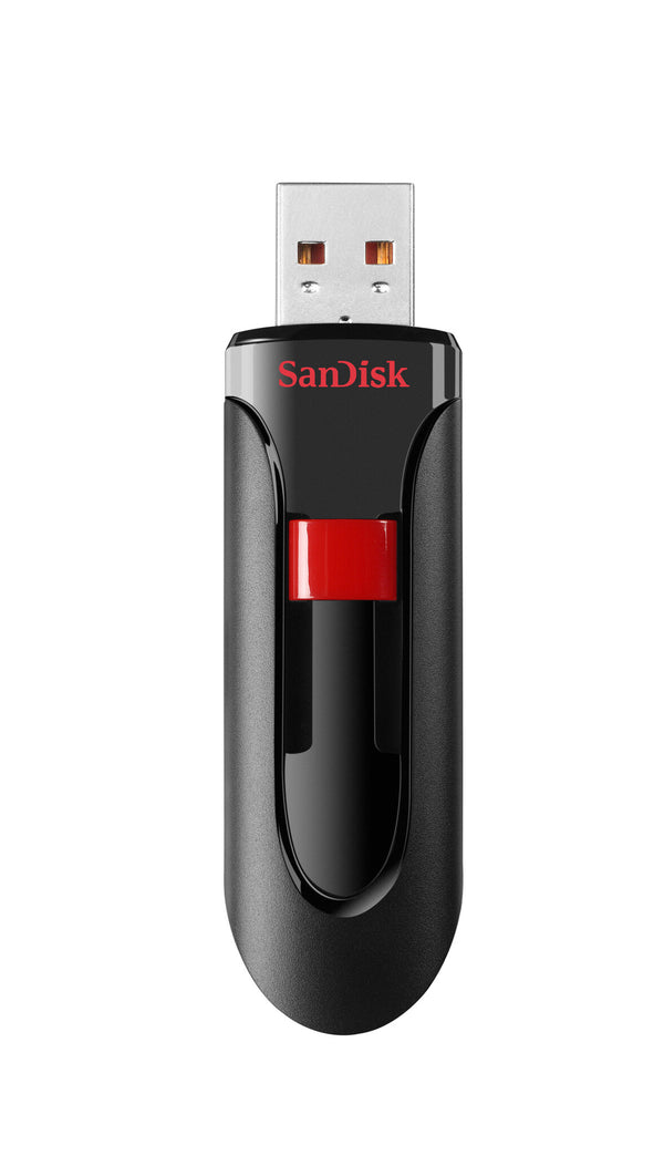 SanDisk Cruzer Glide USB-nøgle 32 GB USB Type-A 2.0 Sort, Rød