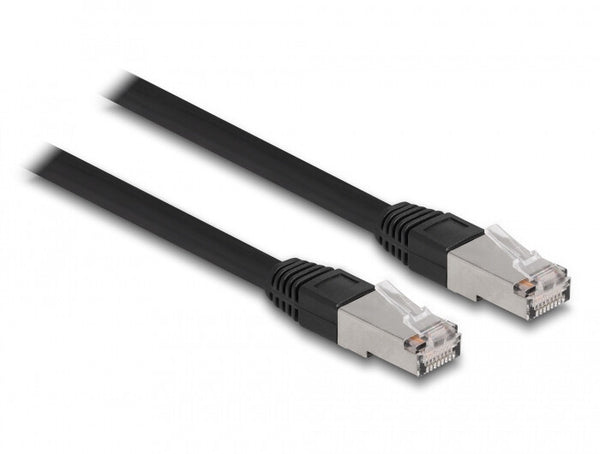 DeLOCK 80132 netværkskabel Sort 20 m Cat6a S/FTP (S-STP)