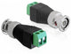 DeLOCK 65323 kabel kønsskifter BNC 2p Sort, Grå, Sølv