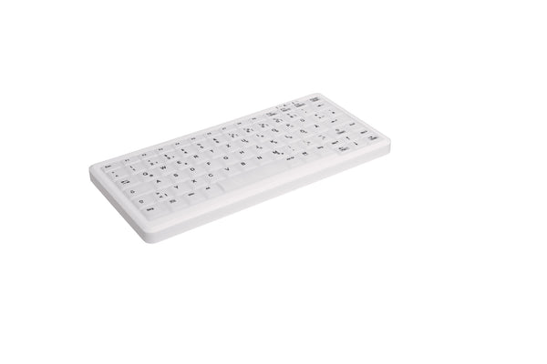 Contour Design Active Key AK-C4110 tastatur Medicinsk USB QWERTZ Tysk Hvid