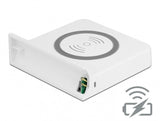 DeLOCK 41451 oplader til mobil enhed Universel Hvid USB Trådløs opladning Indendørs