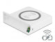 DeLOCK 41451 oplader til mobil enhed Universel Hvid USB Trådløs opladning Indendørs