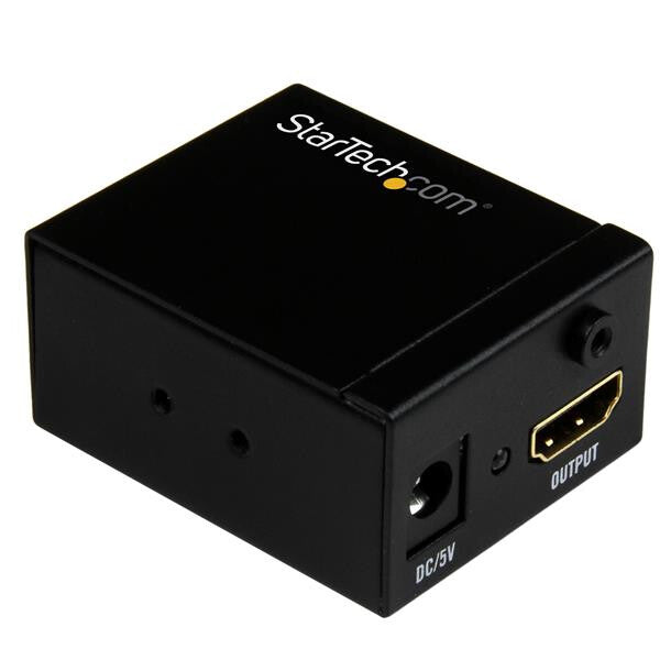 StarTech.com HDBOOST AV forlænger AV gentager Sort