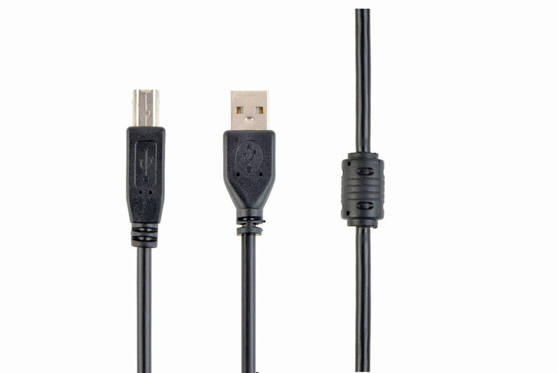 Gembird 1.8m USB 2.0 A/B M USB-kabel 1,8 m USB A USB B Sort