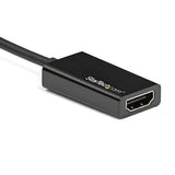 StarTech.com DP2HD4K60S videokabel adapter 0,215 m DisplayPort HDMI Sort