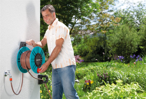 Gardena 2650-20 haveslangespole Vægmonteret rulle Vejledning Sort, Turkis