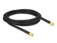 DeLOCK 90450 koaxial kabel LMR300 2 m SMA Sort