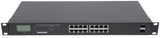 Intellinet 561259 netværksswitch Ikke administreret Gigabit Ethernet (10/100/1000) Strøm over Ethernet (PoE) Sort