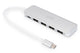 Digitus DA-70242-1 interface hub USB 3.2 Gen 1 (3.1 Gen 1) Type-C 5000 Mbit/s Sølv