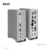 CLUB3D CSV-1568 dockingstation Docking USB 3.2 Gen 2 (3.1 Gen 2) Type-C Metallic