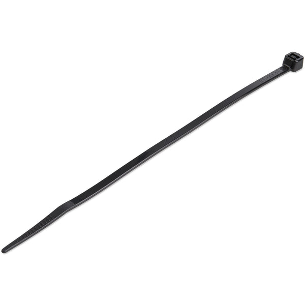 StarTech.com CBMZT6BK kabelsamler Udløselig kabelbinder Nylon, Plast Sort 1000 stk