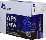 Inter-Tech Argus APS enhed til strømforsyning 520 W 20+4 pin ATX ATX Sort