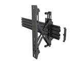 Multibrackets 4115 skærmbeslag til skiltning 165,1 cm (65") Sort