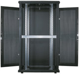 Intellinet 713269 stativ 42U Fritstående reol Sort