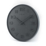 NeXtime 3095GS Væg- og bordur Kvartsur Cirkel Grå