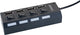 Schwaiger UH4013 interface hub USB 2.0 480 Mbit/s Sort