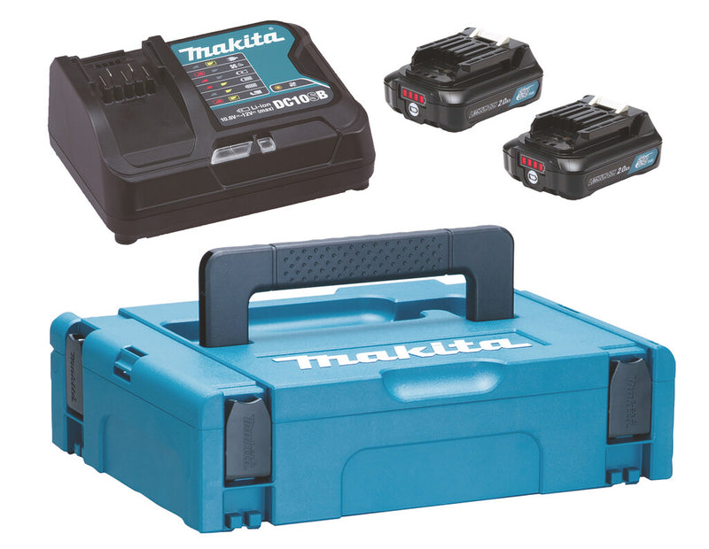 Makita 197658-5 ledningsfrit batteri / ledningsfri oplader Batteri- og opladersæt