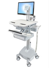 Ergotron StyleView Aluminium, Grå, Hvid Fladt panel Multimedie kurv