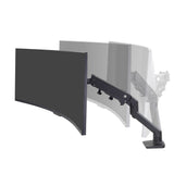 Ergotron HX Series 45-647-224 skærmbeslag og -stativer 124,5 cm (49") Skrivebord Sort