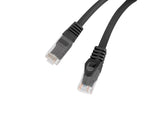 Lanberg PCU6-10CU-0200-BK netværkskabel Sort 2 m Cat6 U/UTP (UTP)